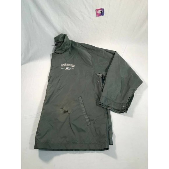 Starter Windbreaker Jacket Mens Sz XXL Green - Picture 8 of 8